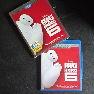Disney Big Hero 6 Hardcover & Case - Red, White, Blue